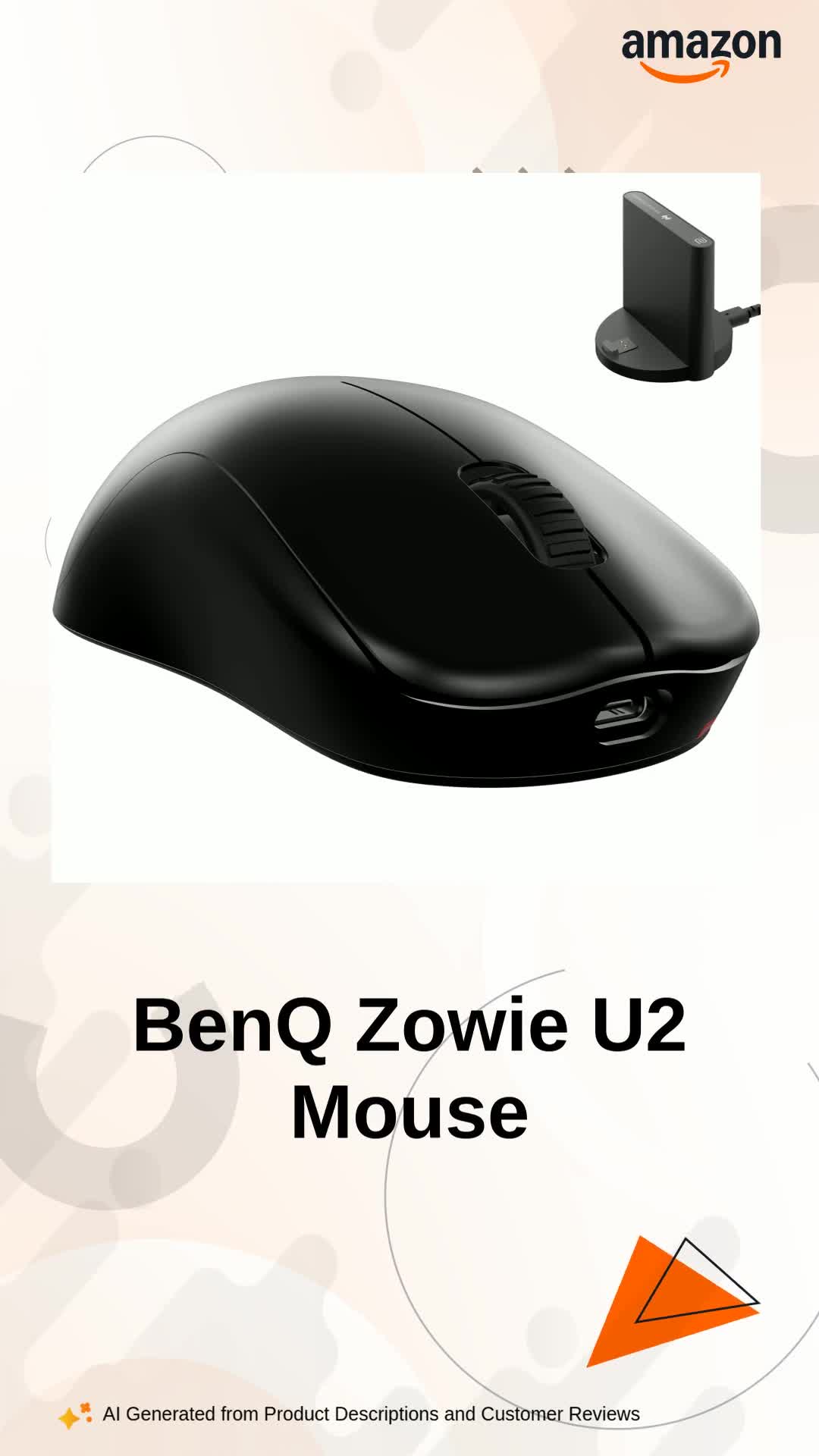 BenQ Zowie U2 Wireless Gaming Maus für Esports