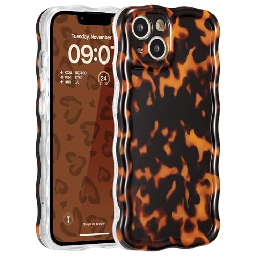 Coque de téléphone esthétique iPhone 14 antichoc en TPU souple