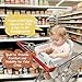 Shopping Cart Cover for Baby, High Chair Cover, Grocery Cart Cover, Cart Seat Cover for Baby, Shopping Cart Seat, Shopping Cart Cover for Baby(Space)