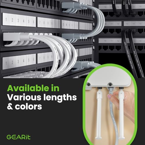 Câble Ethernet Cat 6 extérieur GearIT anti-interférence FTP plat 45m - 7