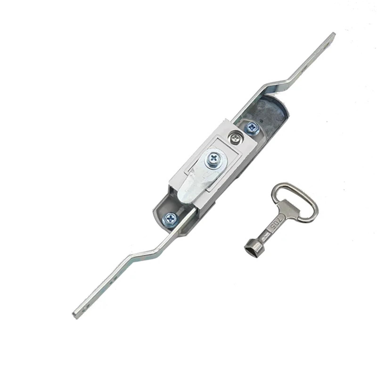 Serratura con tirante in lega di zinco Armadio elettrico Attrezzatura industriale Serrature for porte della scatola di distribuzione dell'armadio superiore e inferiore 1 pezzo(S lock core)