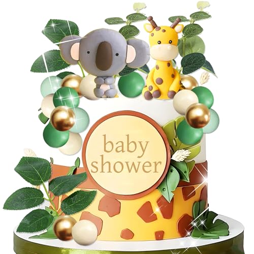 25 Tierische Tortendeko – 7 Stile, Wiederverwendbare Cake Topper Für Dschungel-Party & Geburtstag
