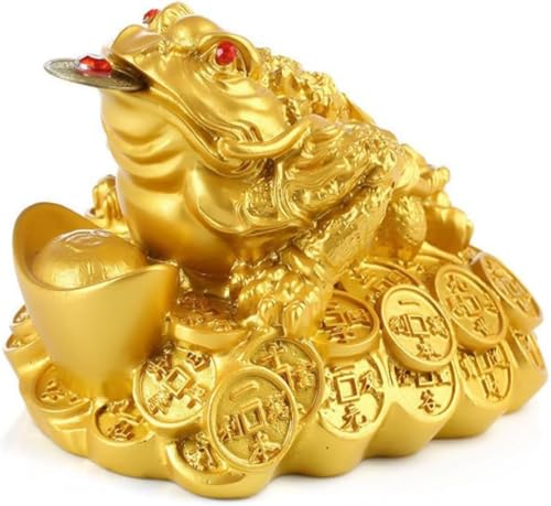 【金・財・商売・子宝・安産】三脚蛙・銭蛙⭐️ゴールド・レッド・ガーデン入りルチル 金・財・商売・子宝・安産】三脚蛙・銭蛙⭐️ゴールド・レッド