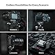 PGYTECH Arca-Type Quick Release Clamp V2 für Sony/Nikon/Fuji/DJI Quick Setup Mount mit 1/4 bis 3/8 Schraube, Gimbals, Schieberegler, Stativ Adapter
