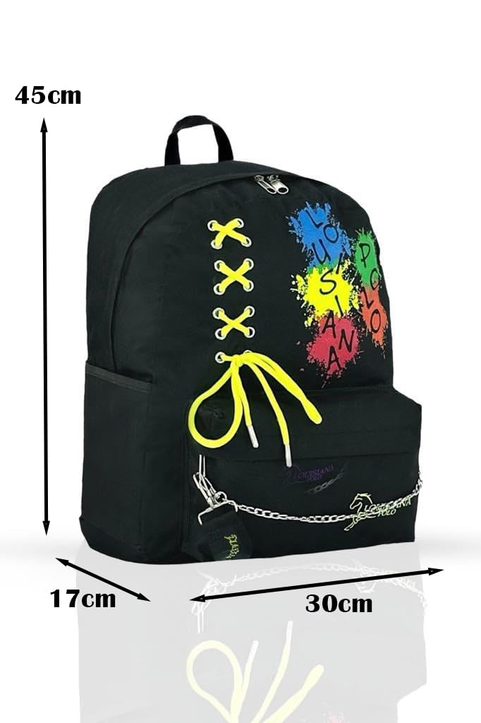 Louisiana Polo Laptop Bölmeli Okul Çantası Multicolor 1141