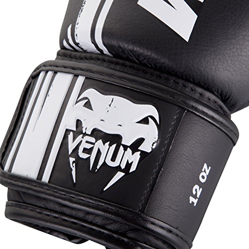 Venum Bangkok Spirit Boxing Gloves - Nappa Leather - Black - 10 Oz #TOP3