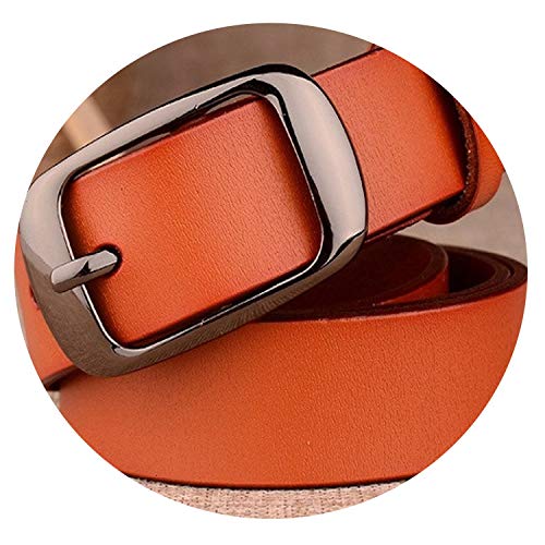 2019 Genuine Leather Women Belt for Women Strap Female Pin Buckle Fashion Vintage