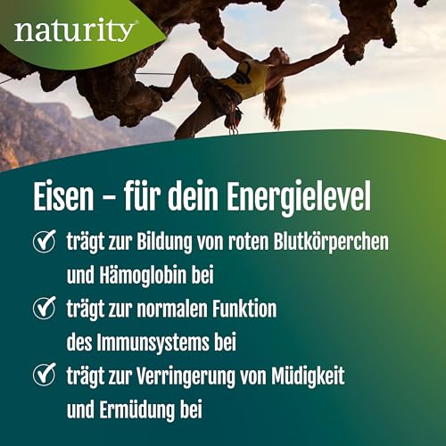 BIO Spirulina Tabletten I 550 Presslinge, 100% gemahlene Spirulina I Mit natürlichem Eisen-Gehalt I Ökologisch kultiviert & Bio-zertifiziert I Vegan, ohne Zusätze & Rückstände I Naturity