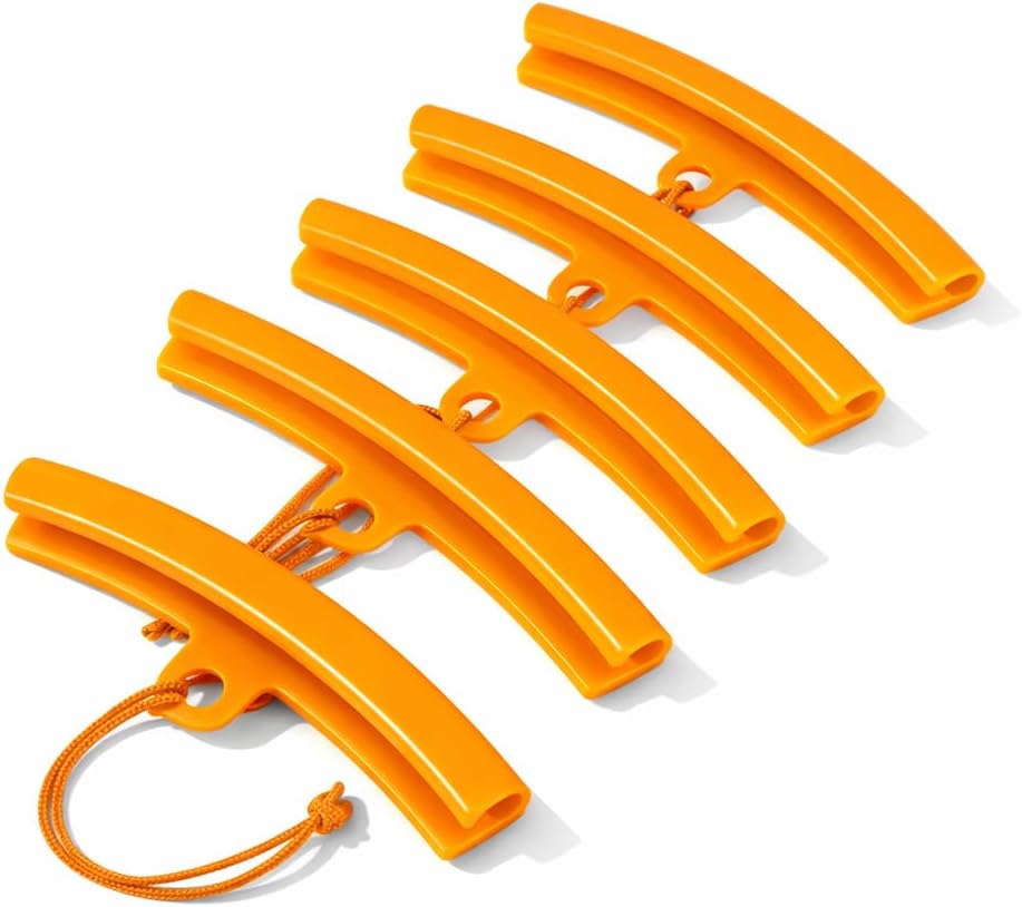 5 Pcs Car Tire Rim Protectors, Keenso Motorcycle Wheel Rim Saver Tire Changer Mount Tire Changer Guard Fixing Tyre Rim Cover Car Wheel Changing Savers Tool(Orange)