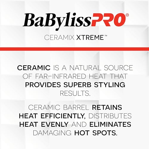 BaBylissPRO Ceramix Xtreme Extra Long Ceramic Curling Iron