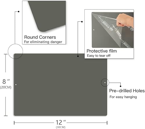 Miniatura 4 de Letrero de metal con texto en inglés Please Leave Packages Here, decoración de entrega de paquetes, uso en interiores y exteriores para puerta