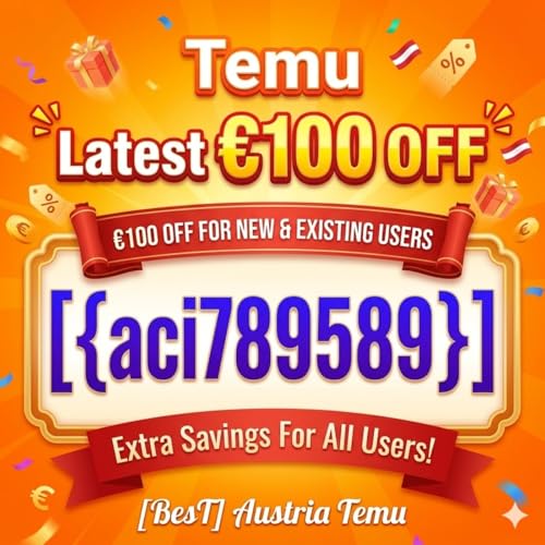 『[BesT]Austria Temu Coupon Code [{"aci789589"}] &euro;100 off For New & Existing Users』のカバーアート