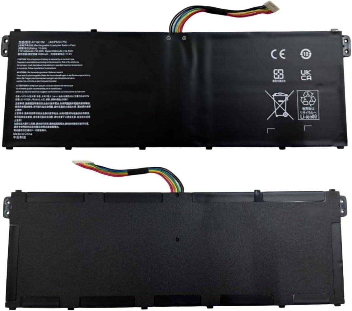 Batteria AP18C7M Compatibile Acer ConceptD Swift 3/5 Spin 5 - 15.4V 55.9Wh - Sostitutiva