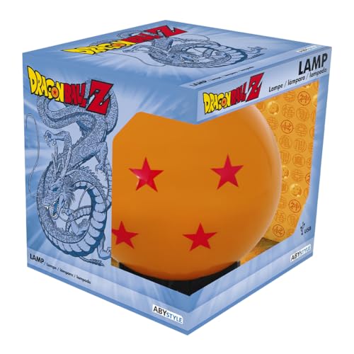 Dragon Ball Z - Bola de cristal de luz espía (4 estrellas, cable USB), color naranja