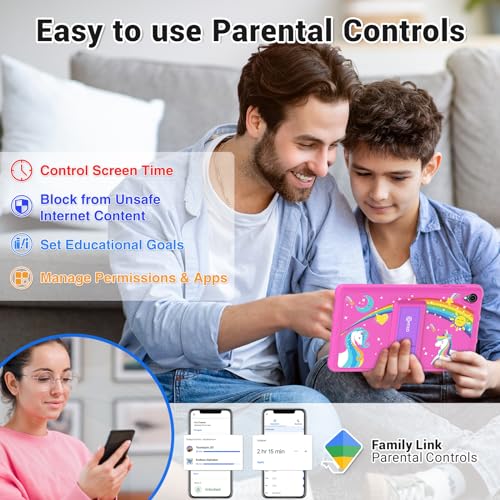 Contixo K80 Bundle - Includes 8’’ Tablet For Children With 80+ Disney Storybooks & Stickers (Value $350) And Kids Headphones thumb #3