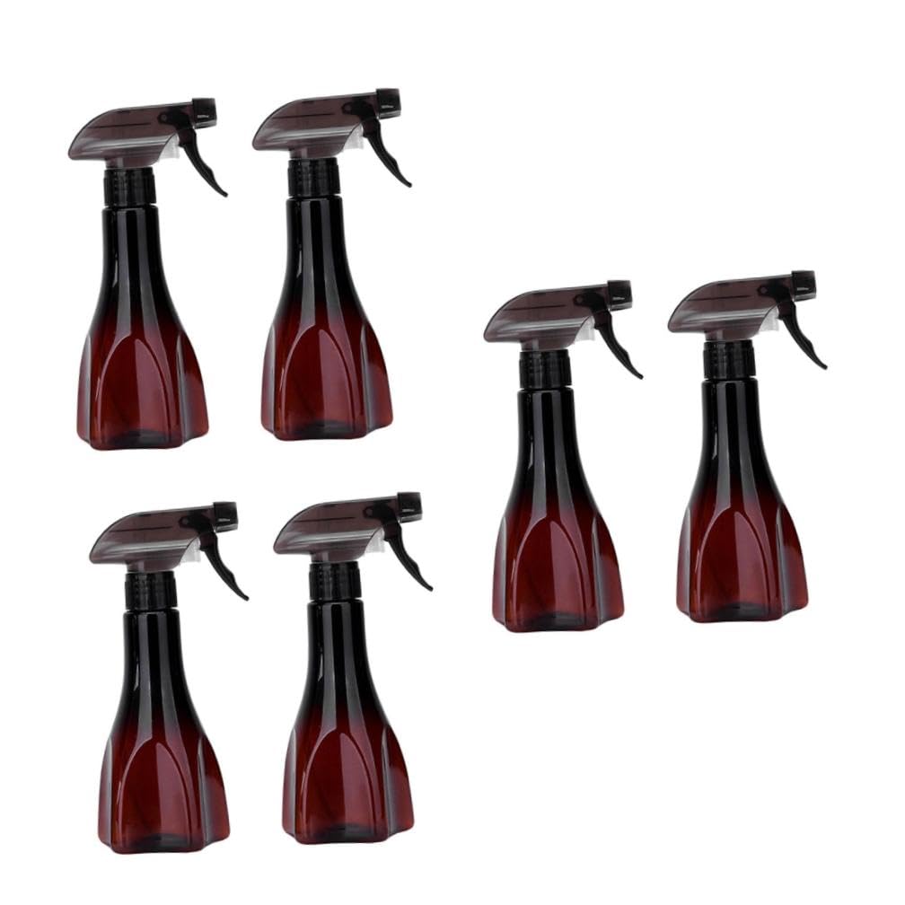 FOMIYES 6 Piezas Botella De Spray Para El Cabello Botella De Spray a Prueba De Fugas Botella De Jabón De Manos Botellas De Spray Para El Cabello Vacías Niebla Fina Aspersor El Plastico