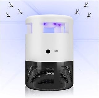 Mosquito Trap Uv Wave Mosquito Killer,Inhaled Physical Mosquito Trap Repellent Lamp,Silent Safely Non-Toxic No Radiation,Living Room Bedroom Kitchen Led Mosquito Killer Lamp (A)