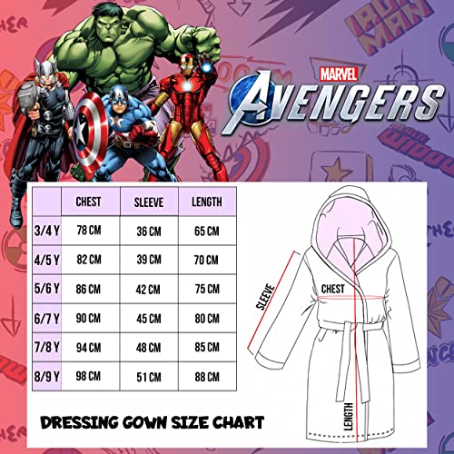 Peignoir enfant Marvel pour stopper les frissons dès la sortie de douche - 2