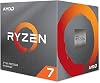 Procesador de escritorio AMD Ryzen 7 3700X de 8 núcleos y 16 hilos desbloqueado con disipador Wraith Prism LED 6
