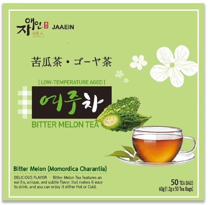 Miniatura 8 de Té de melón amargo 50 bolsas de té y 30 palitos de té de limón KOMBUCHA