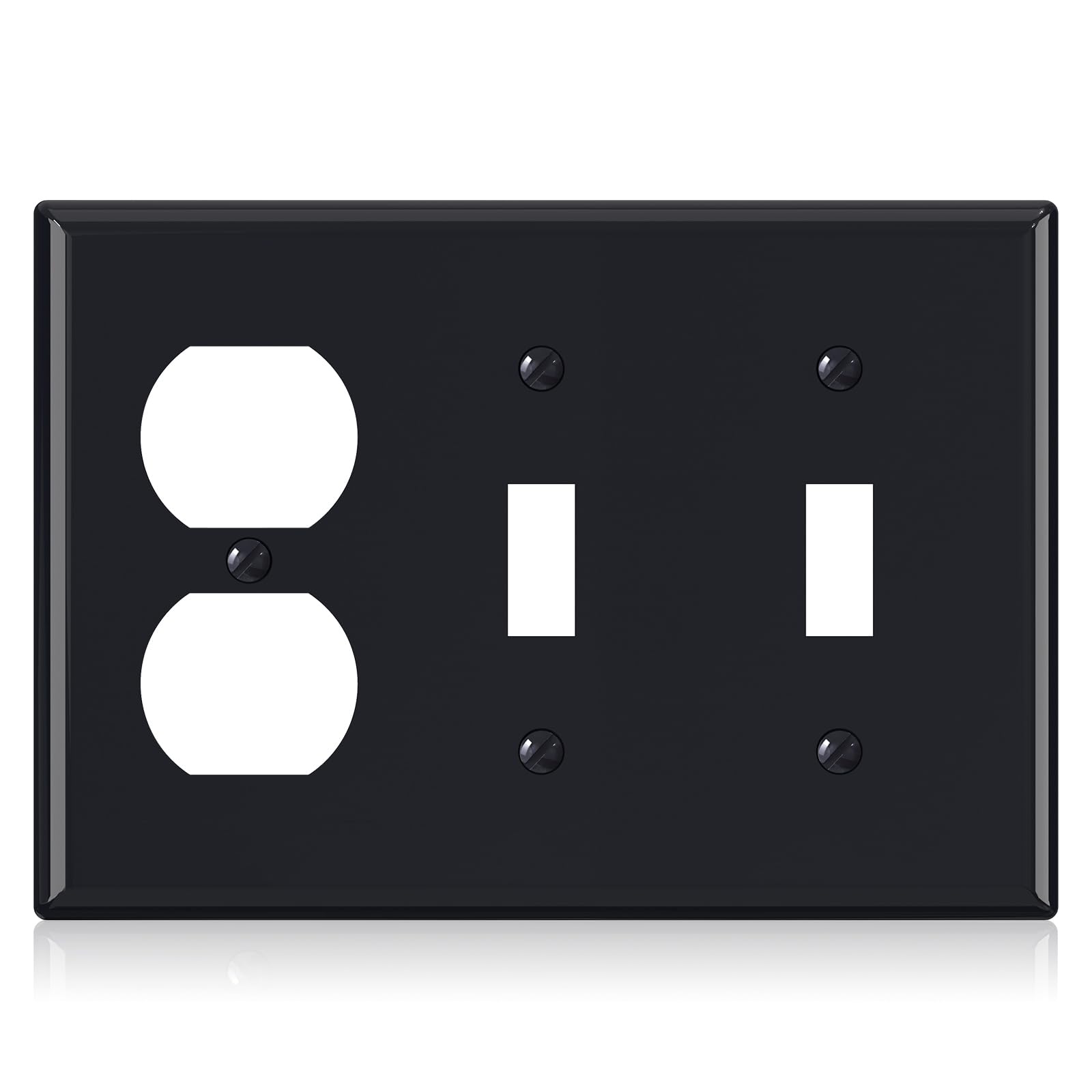 3-Gang Wall Plate - Switch & Outlet Combo -12 3-Gang Wall Plate - Switch & Outlet Combo -12