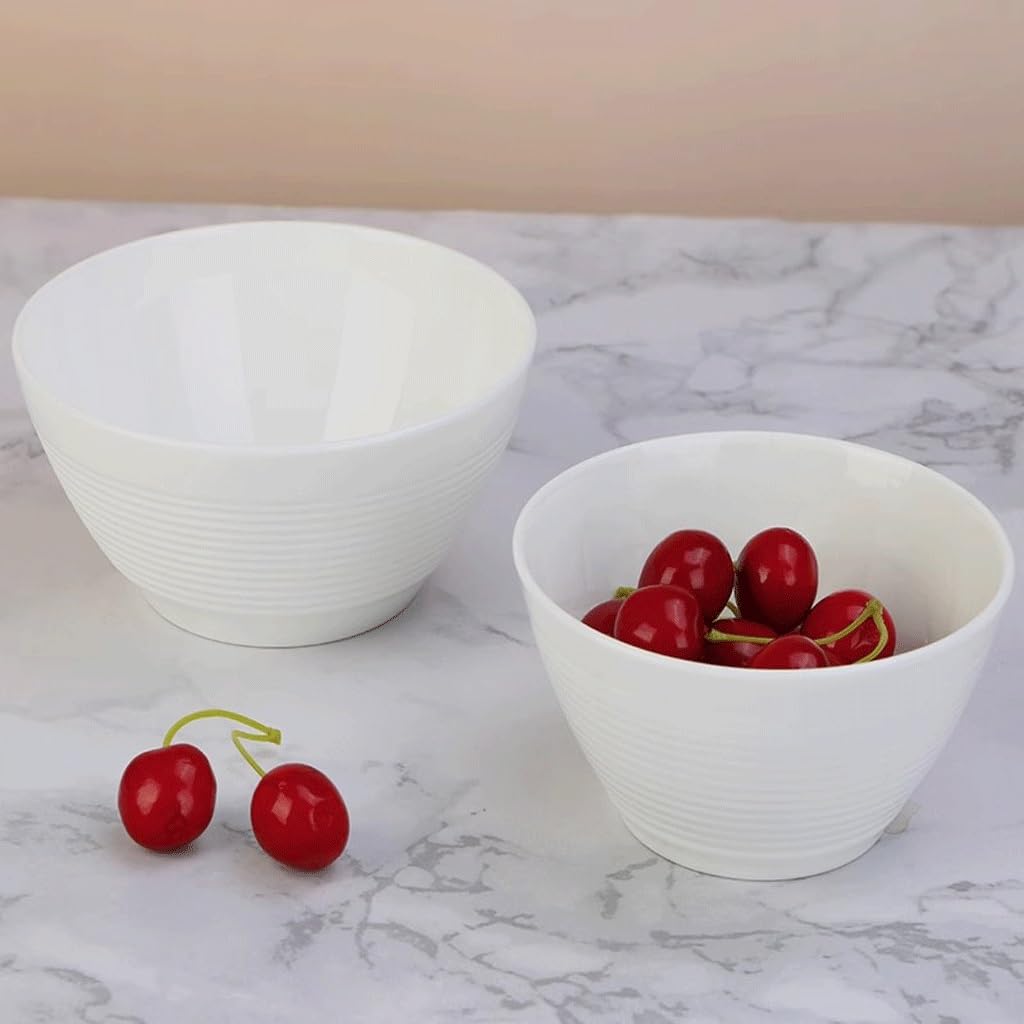 Cuencos de cerámica para sopa, cuencos para El hogar, vajilla, cuencos de cerámica para sopa, cuencos para fideos, cuencos roscados, cuencos para cocina (A)