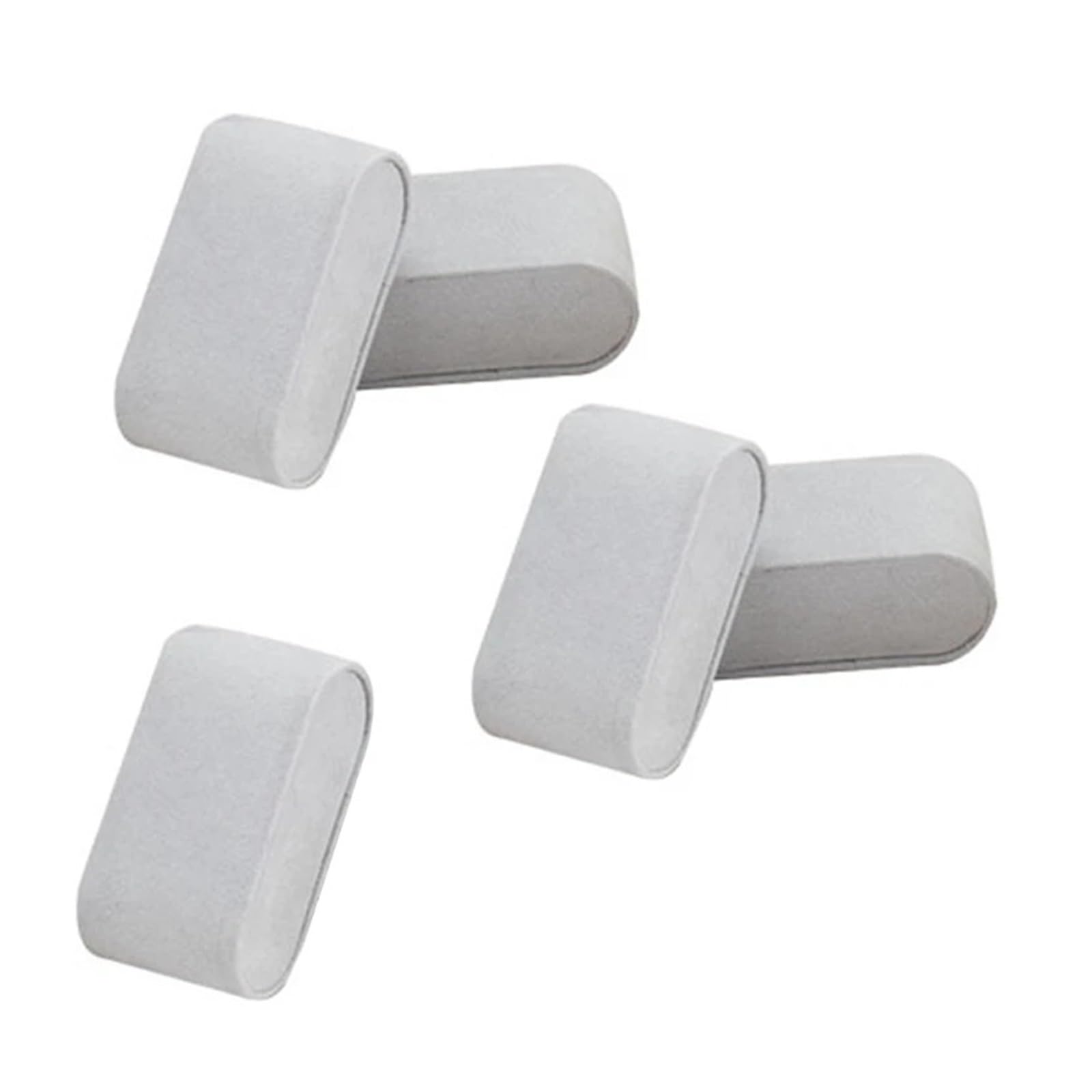5Pieces Velvet Watch Bracelet Pillow Jewelry Displays Props For Home Shops Countertops And Showcases Display Holder for Watch(Grey)