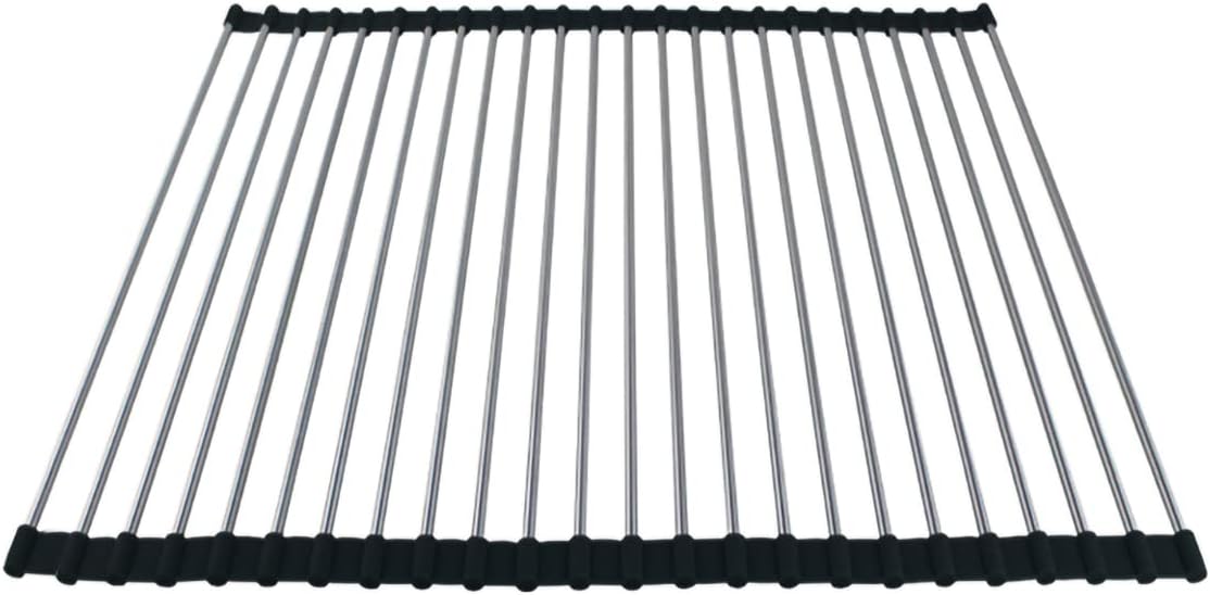 Ahyuan Roll up Dish Drying Rack Over The Sink Kitchen Roll
