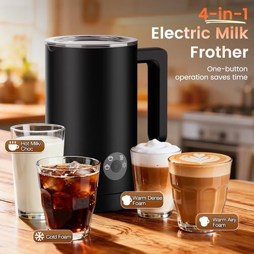 Electric Milk Frother and Hot Chocolate Maker
