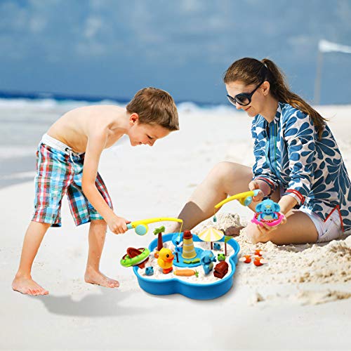 Lydaz Water Toys for Kids - Fun Bath Toys for Toddlers Boys & Girls - Imaginative Magnetic Fishing Games - Water Table Toys Gifts for 3 4 5 6 Years Old - Thumbnail 5