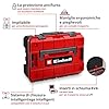 Einhell E-CASE originale da 80 pezzi (set di utensili di alta qualità in una robusta valigetta di plastica impilabile, ideale come attrezzatura di base per la casa e l'officina)