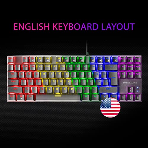 Teclado Gamer MK80RUS TKL USB RGB Linear miniatura 6