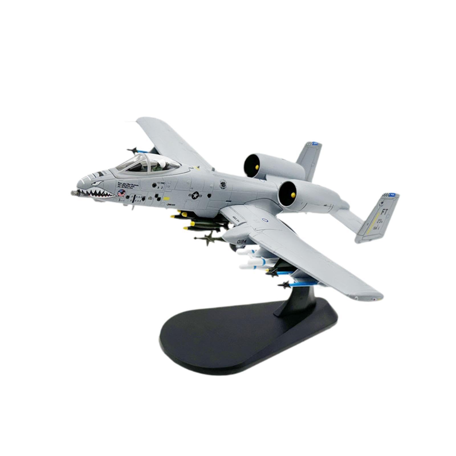 LIXSAZSE Durable Metal Alloy 1/100 10A Diecast Aircraft Realistic Ornament Offering Decorative Value Ensuring Safe Transportation and Easy Storage. Tabletop