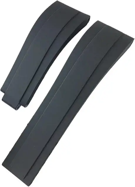 Cinturino Rolex Oysterflex in Gomma da 20-21 mm con Fibbia Acciaio Inox