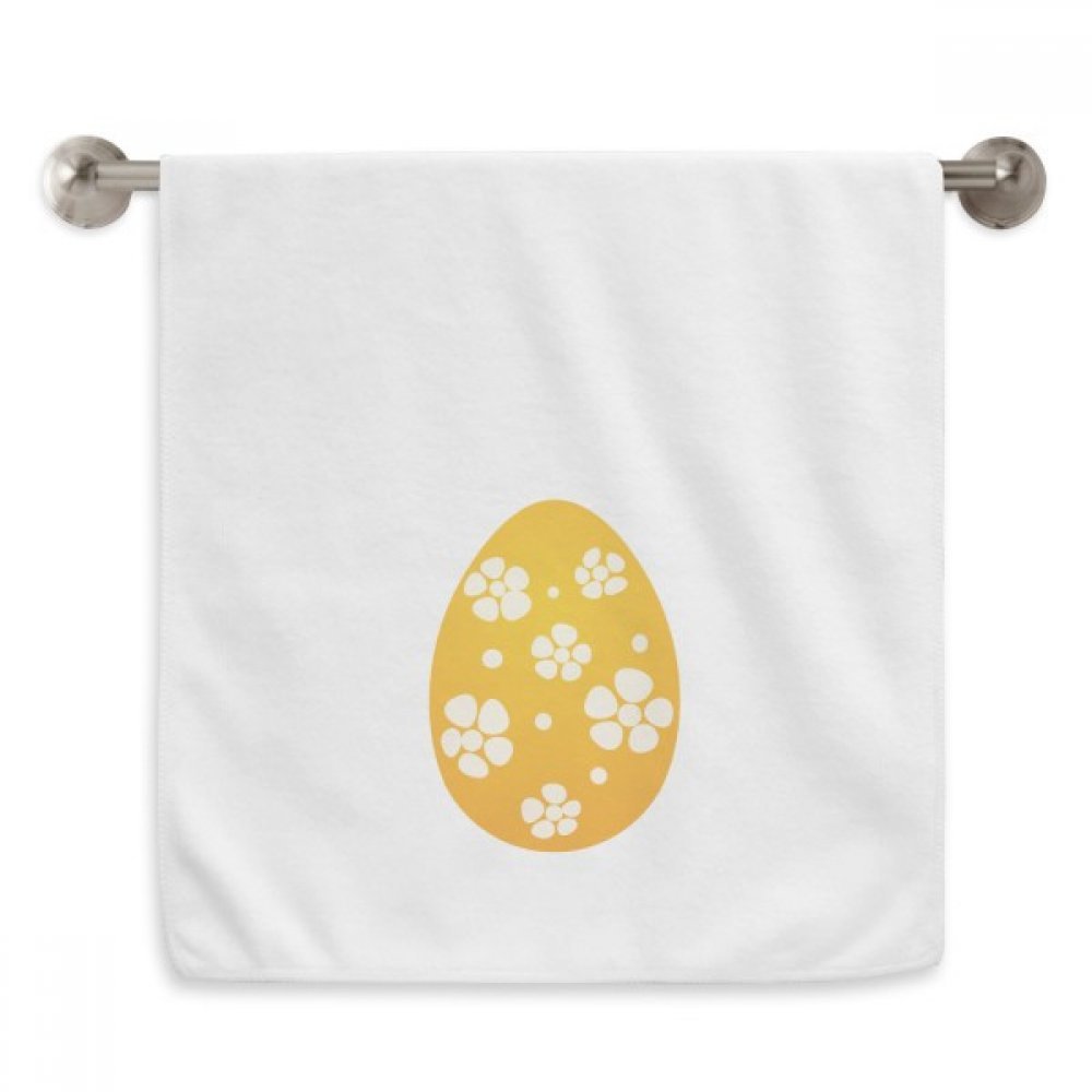 Serviettes Pâques Jaune d'Œuf pour Décoration de Table et Salle de Bain
