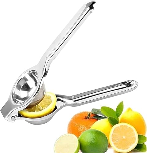 Lemon Squeezer - Lemon Squeezer Manual Citrus Juicer - Lemon Manual Press Juicers Stainless Steel - Lime Squeezer Lemon Juicer Squeezer