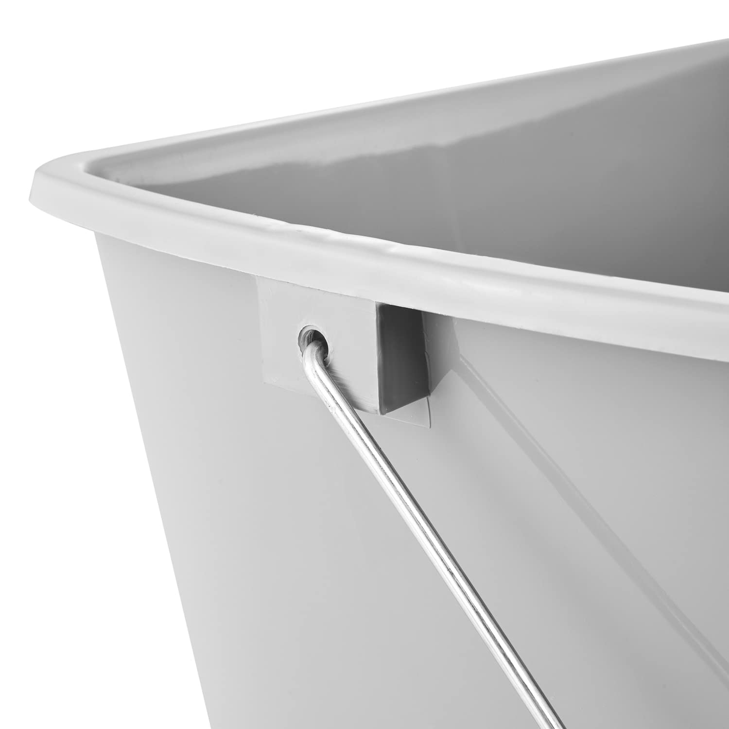 Keeeper Wiadro do czyszczenia gięte, 13 l, prostokątne, polipropylen, 42 x 22 x 22,5 cm, Nordic Grey
