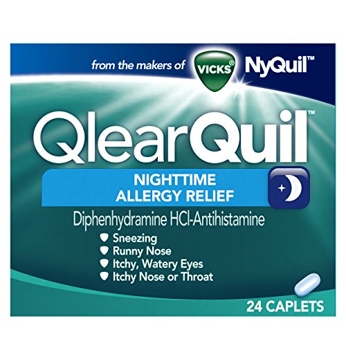 Vicks Qlearquil Nighttime Allergy Relief, 24 Count