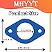 Burner Gasket for American Range Equipment, 2-11/16 x 1-3/4 inches, Blue, 4-Pack