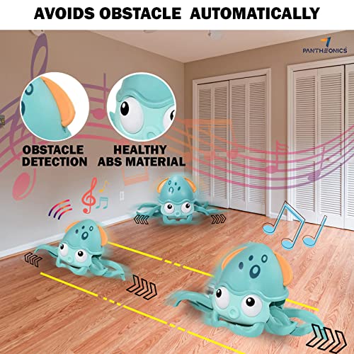 Chstr-Crawling-Octopus-Toys-Music-Toys-for-Toddlers-3-4-with-Music-Light-Toddler-Sensory-Learning-Gifts-for-3-4-5-Year-Old-Girls-Boys-Dancing-Toys-for-Kids-Octopus-Toys-Crawling-Baby-Toy