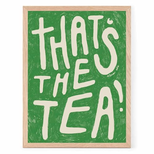 THE POSTER CLUB �|�X�^�[�N���u that�fs the tea 30×40cm Anouk van Cleef