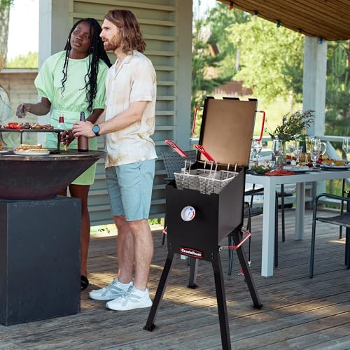 Creole Feast DF02B Outdoor Propane Deep Fryer の商品画像 1
