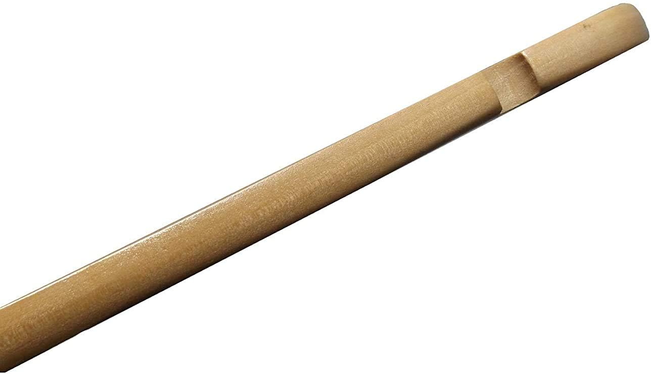 NAHANCO 81-17CH20 17" Economy Wooden Shirt/Dress Hanger with Notches, Chrome Hook, Natural (Pack of 20)