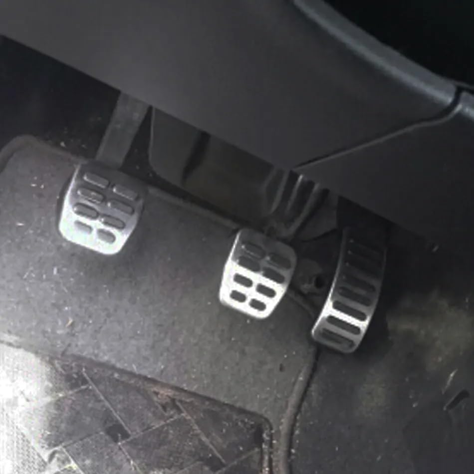 Car Pedal Cover Car Pedals Replacement for TT for A1 for A2 for A3 Gas Brake Clutch Pedal Cover Pedals(MT)