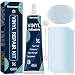 Kit de Reparación Parche Adhesivo, Transparente Parches para Piscinas con Agua, Kit de Reparación de PVC para Bañeras de Hidromasaje y Spas Inflables(60ml)… (60)