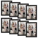 【Juego de Marcos de Fotos de Varias Piezas】El juego de marcos de fotos de ocho piezas puede satisfacer las necesidades de la mayoría de las personas al mismo tiempo y puede usarse para guardar recuerdos, decorar la habitación o hacer obsequios a un precio excelente. Los juegos de marcos de fotos de varias piezas están bien empaquetados para reducir los daños durante el transporte