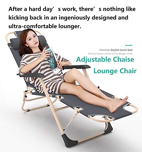 Chaise inclinable Patio Zero Gravity robuste : le fauteuil grand format d'une solidité 200 kg - 3