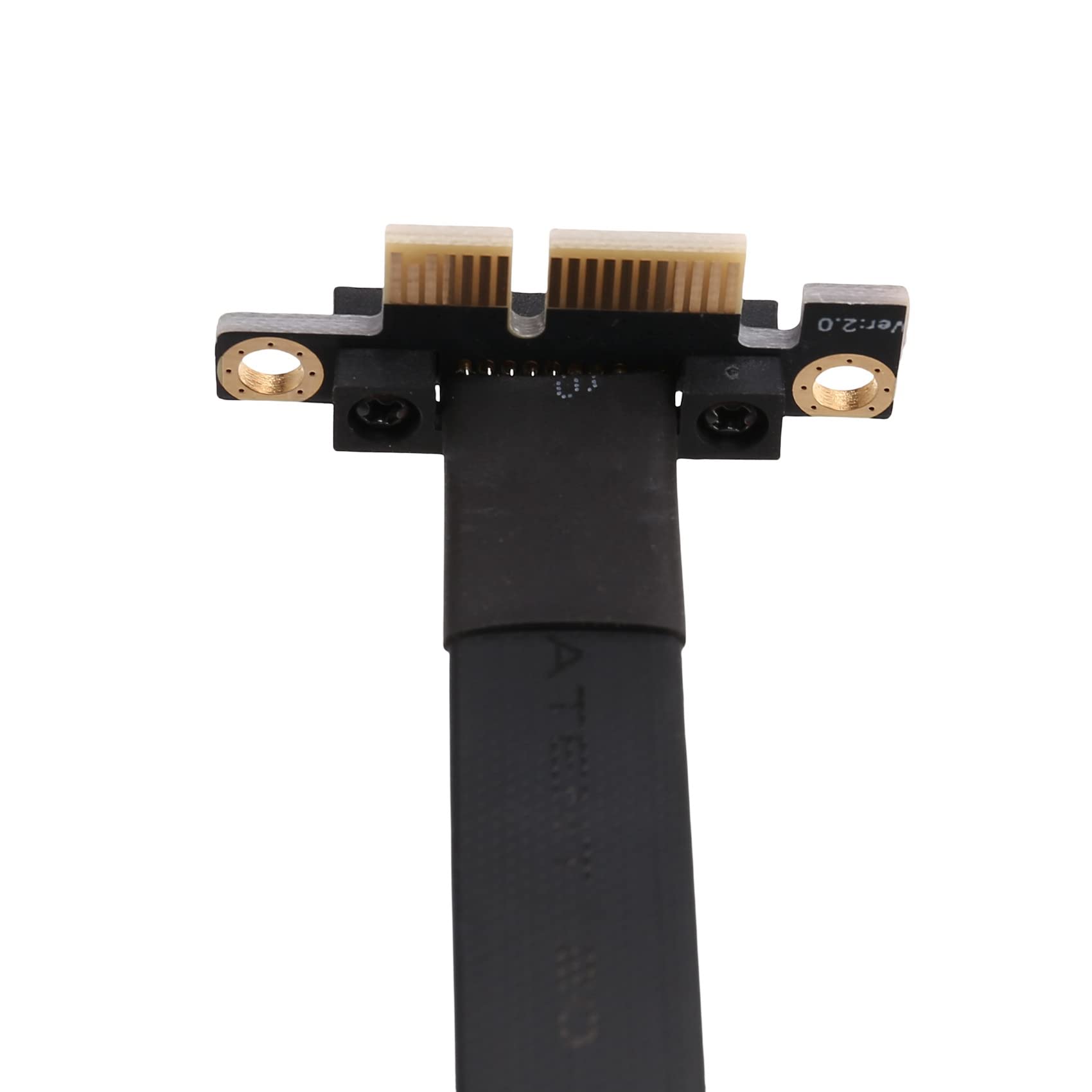 PCIE X1 Riser Kabel Dual 90 Stopni Prosty Kąt PCIe 3.0 X1 Do X1 Przedłużaczka 8 Gbit/s Karta Riser PCI Express 1X 10 cm