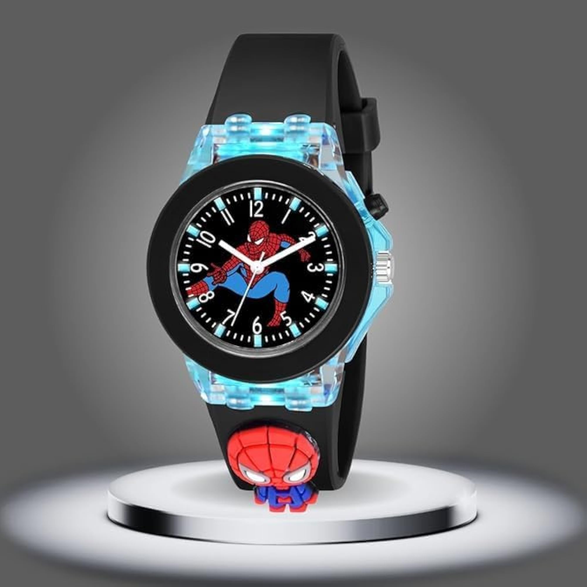 Analog Watch for Kids with 3D Cartoon