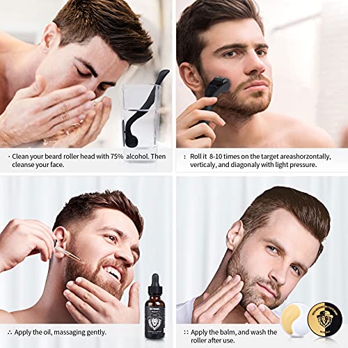 Bartpflege für Männer METRANS Styling Reinigung, Bartwuchsmittel, Bartpflege Geschenk für Männer - Image 7